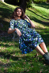 Otama Dress - Blue Floral