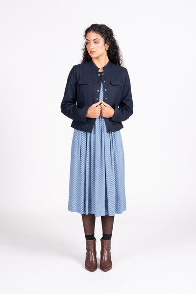 Chloe Jacket - Navy