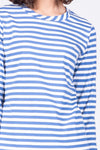 Emilia Top - Blue Stripe