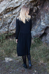 Otama Dress L/S - Black