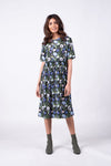 Otama Dress - Blue Floral