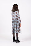 Otama Dress L/S - Duck Egg Bloom