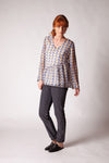 Vanessa Top - Blue/Yellow