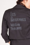 Les Parisiennes Biker - Black | SAMPLE