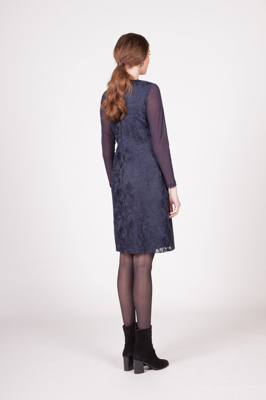 Woodland Dress - Navy