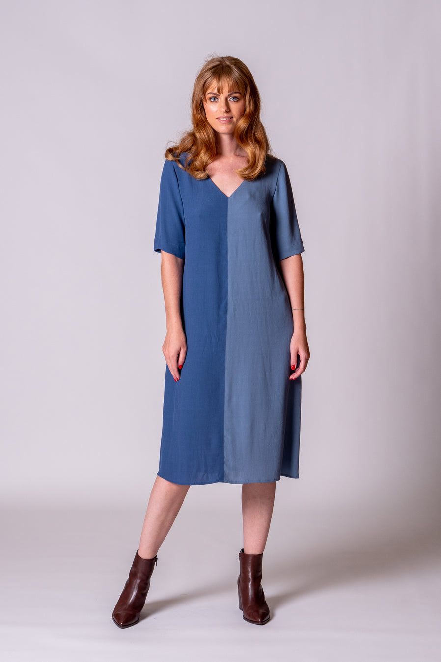 Hazel Dress - Blue