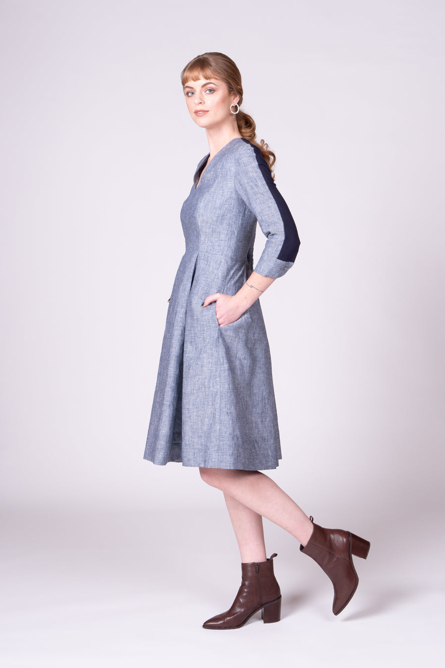 Escape Dress - Chambray