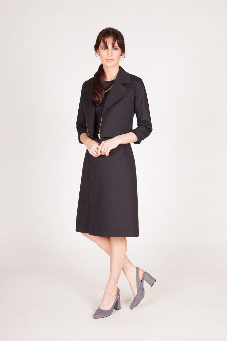 Les Parisiennes Biker - Black | SAMPLE