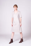 Como Dress - Sand Stripe